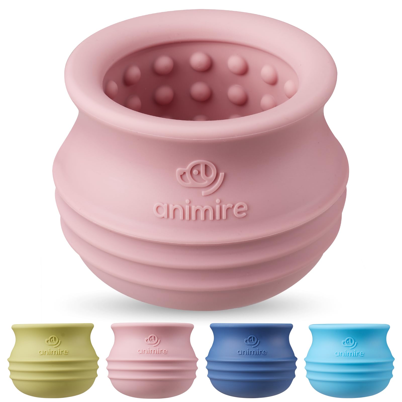 Animire avant emballage rose montrant design attrayant et sécurité
