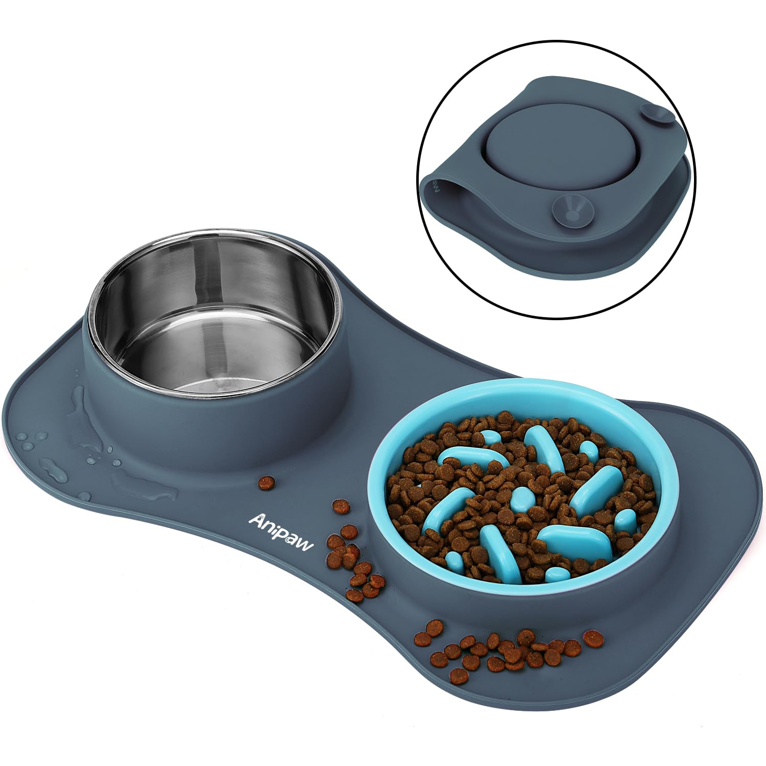 Anipaw ensemble plié prêt voyage gain de place pratique