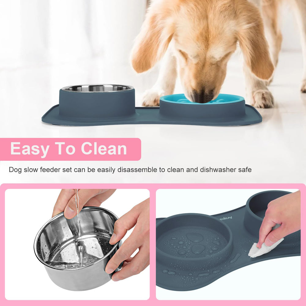 Anipaw gamelle en usage chien ralentit ingestion réduit risques