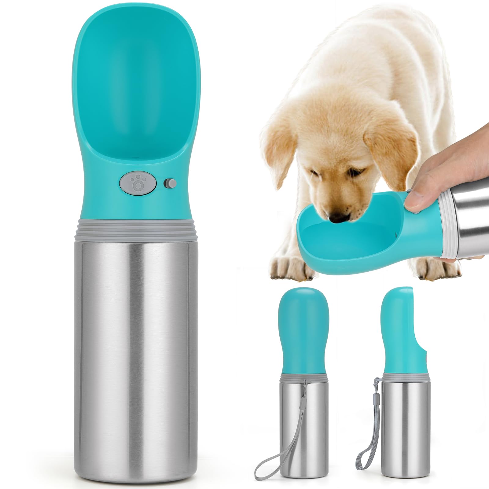 Anipaw gourde avant pleine montrant praticité pour balade