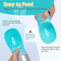 Anipaw gourde en usage sur sentier facilitant hydratation rapide