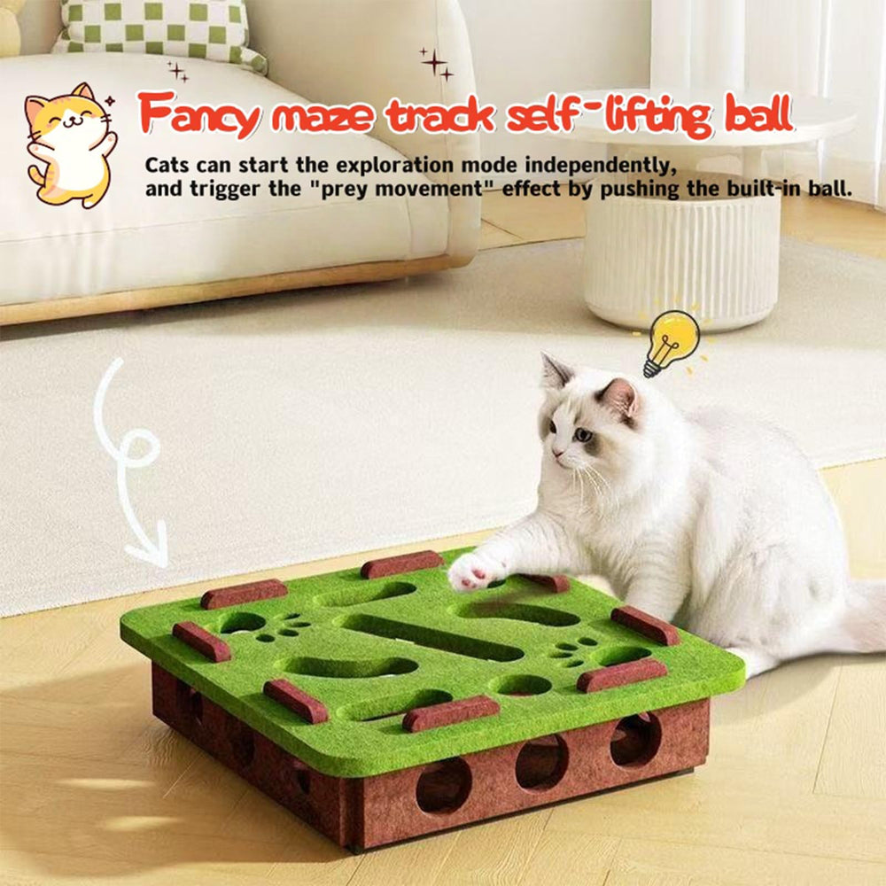 ANIS · KEBBR bille mobile en action stimulant le jeu autonome du chat