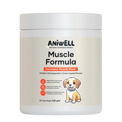 Aniwell emballage face montrant complément pour articulations et muscles