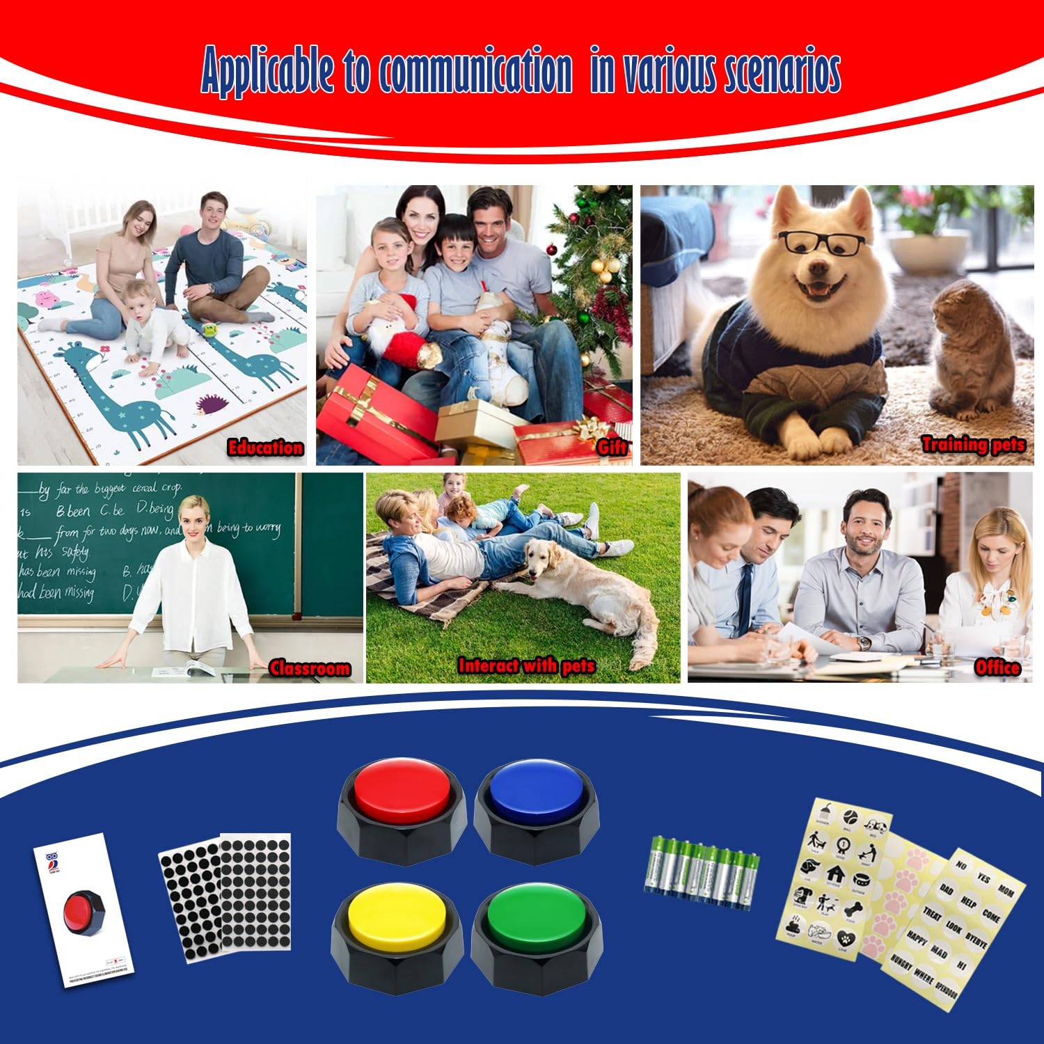 ANLIKY présentation couleurs et design attractif stimulant l'intérêt animal