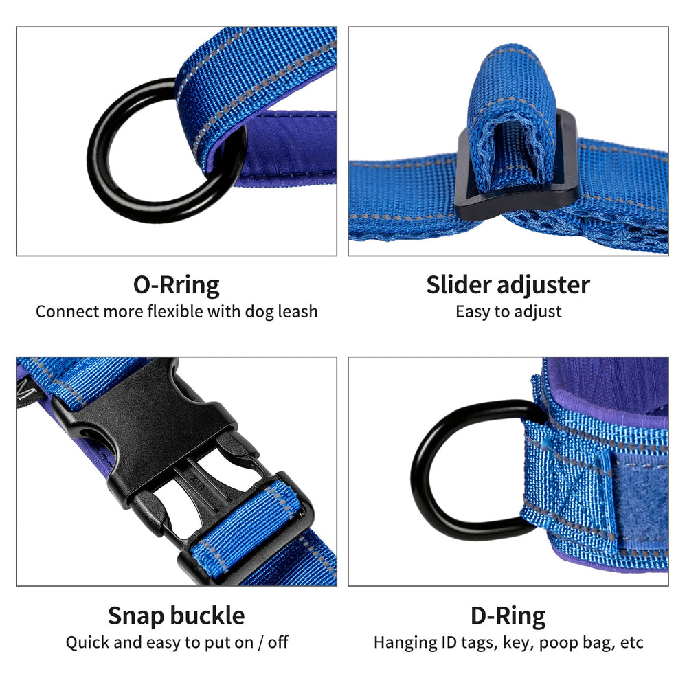 Annchwool sangle frontale anti-traction réduisant les tirages