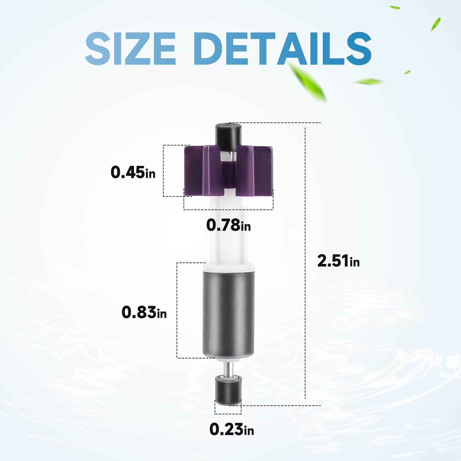 ANTOBLE hélice gros plan montrant design et gain de débit