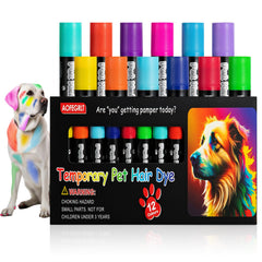 AOFEGRLT emballage avant montrant 12 couleurs et bénéfice praticité