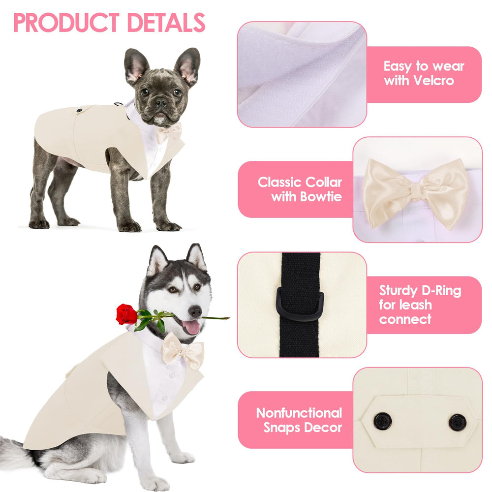 AOFITEE bandana gros plan avec nœud papillon amovible, polyvalent