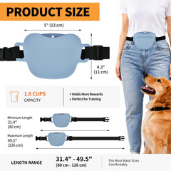 AOKLANT clicker et sac ensemble pour dressage précis et rapide