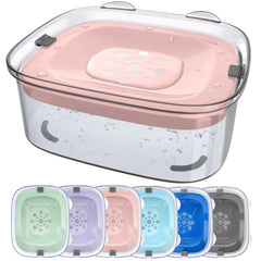 AONKEY gamelle face rose montrant la capacité et le design stable