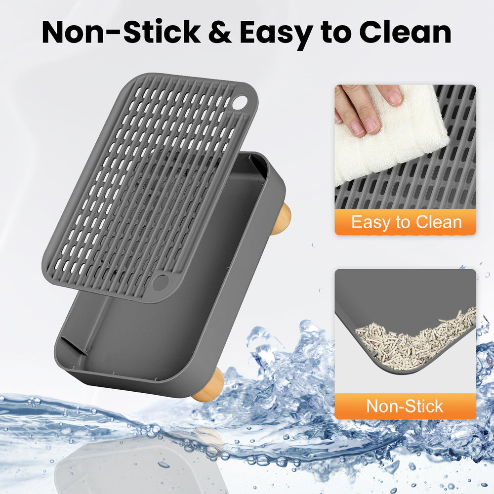 Aothey entretien essuyage montrant surface anti‑saleté et nettoyage rapide