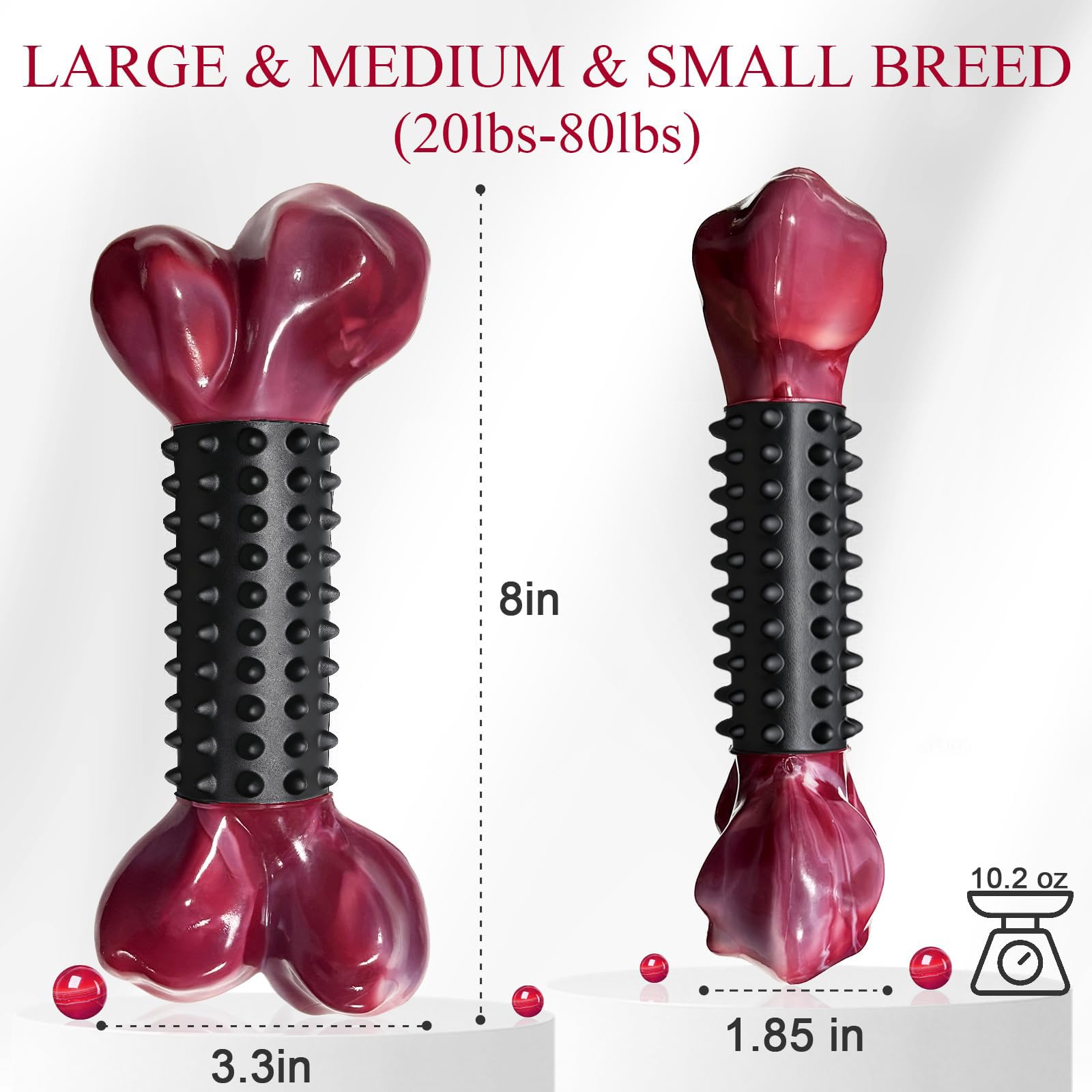 Apasiri os en usage par chien grand, distraction efficace