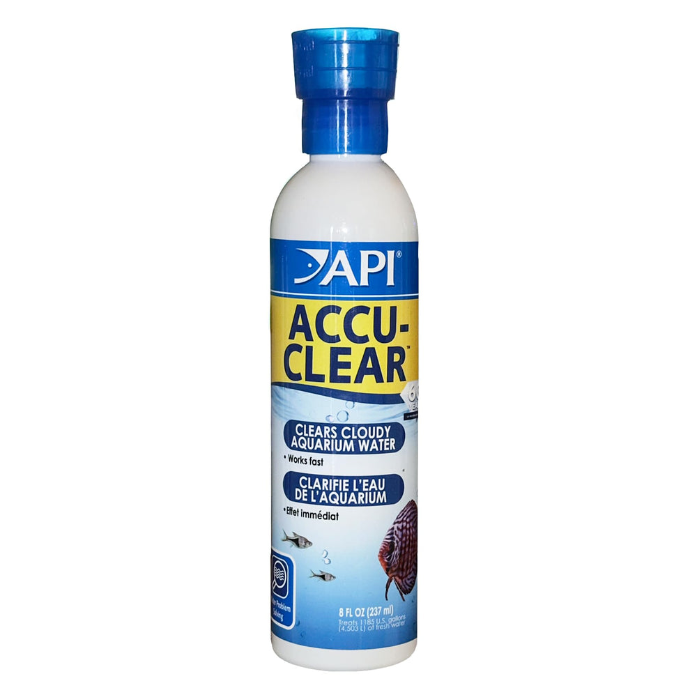 API ACCU-CLEAR bouteille avant pour clarifier eau d'aquarium rapidement