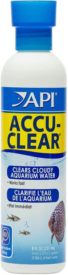API Accu-Clear gros plan sur liquide illustrant la texture et efficacité de clarification