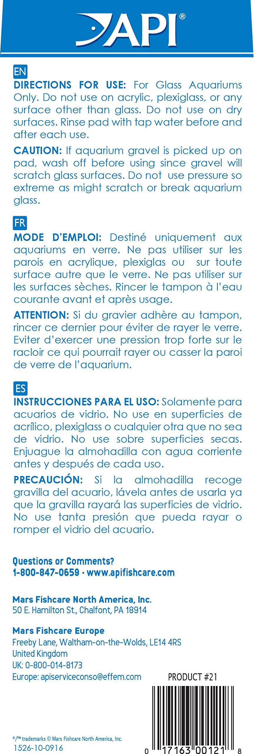 API grattoir manche complet extra-long pour portée sans immersion