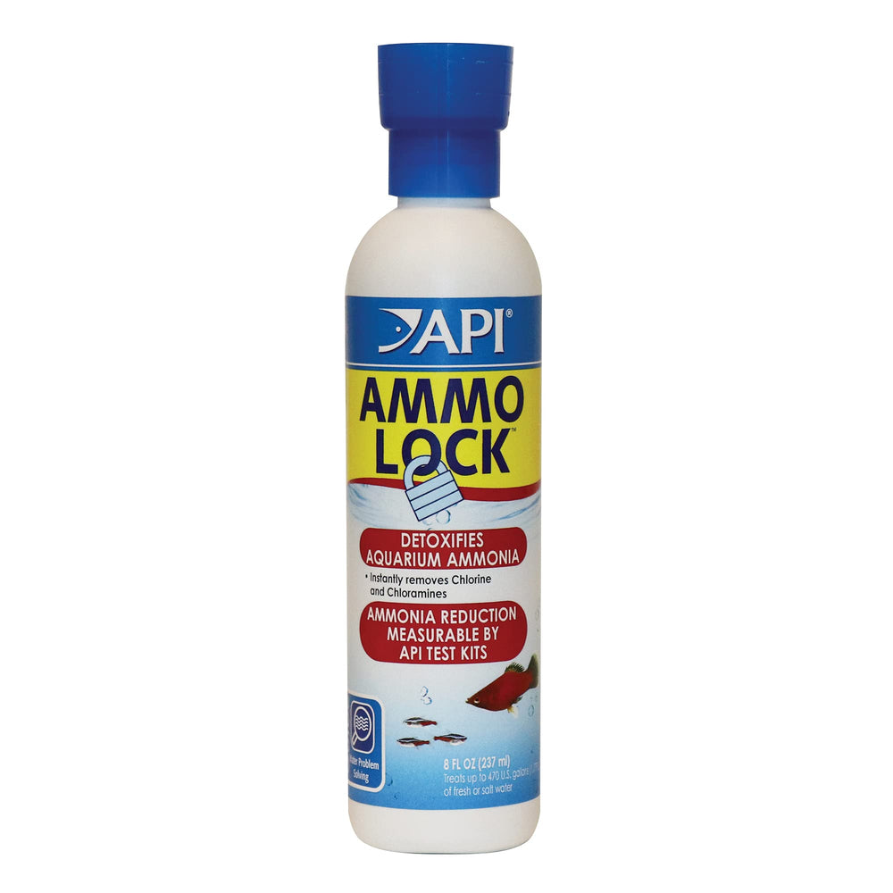 API AMMO-LOCK vue avant du flacon montrant le conditionnement et sécurité