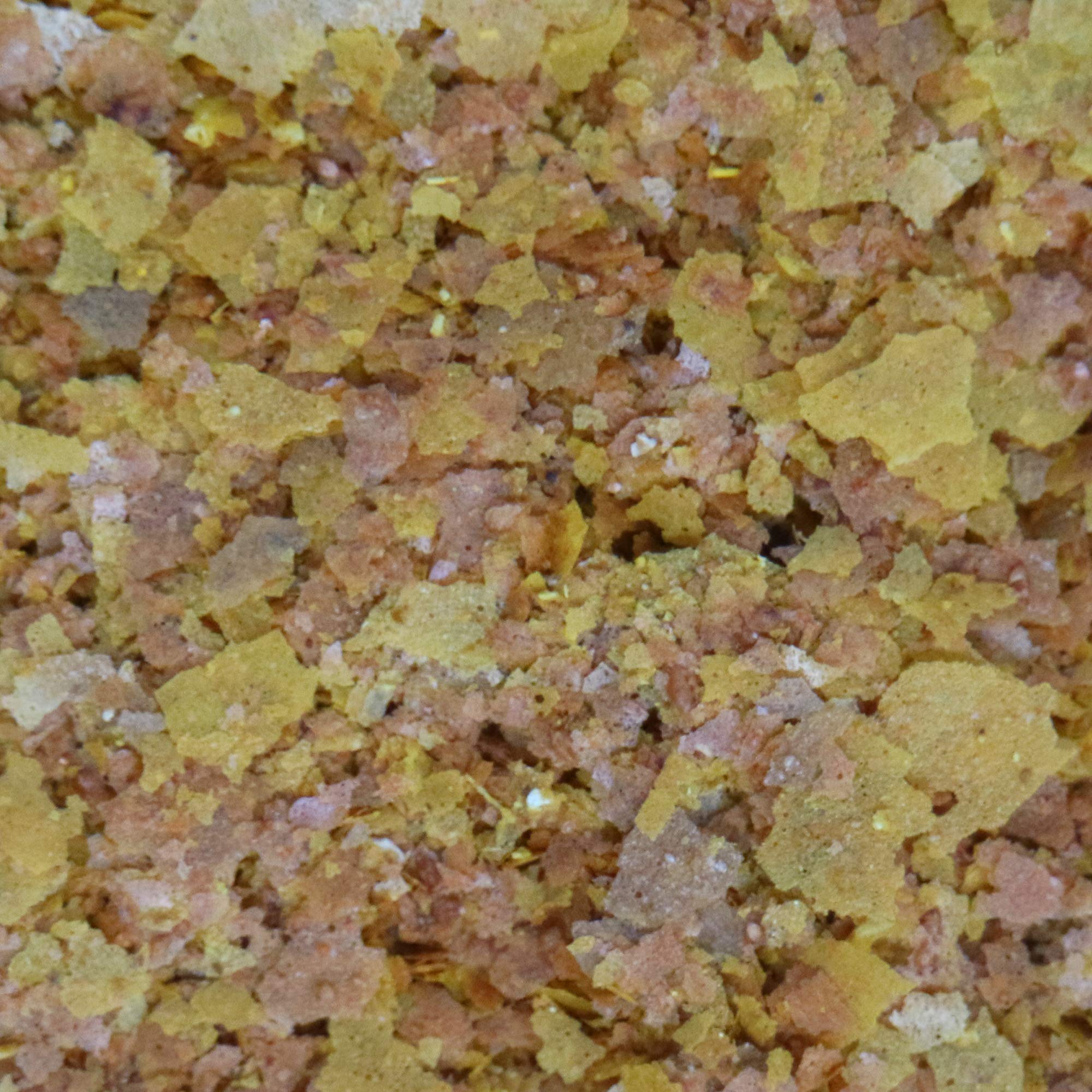API bocal ouvert exposant flocons nutritifs faciles à prélever