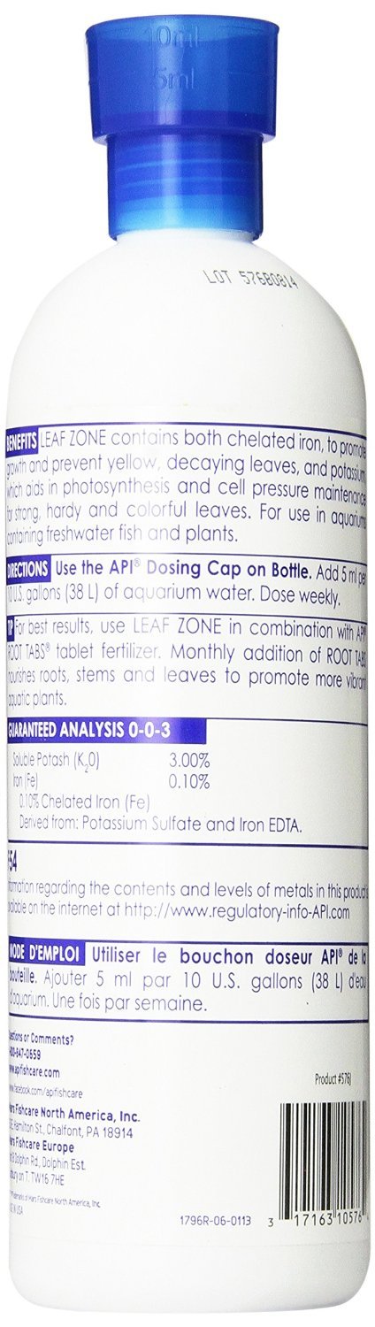 Gros plan du liquide API Leaf Zone illustrant la texture et l’absorption foliaire