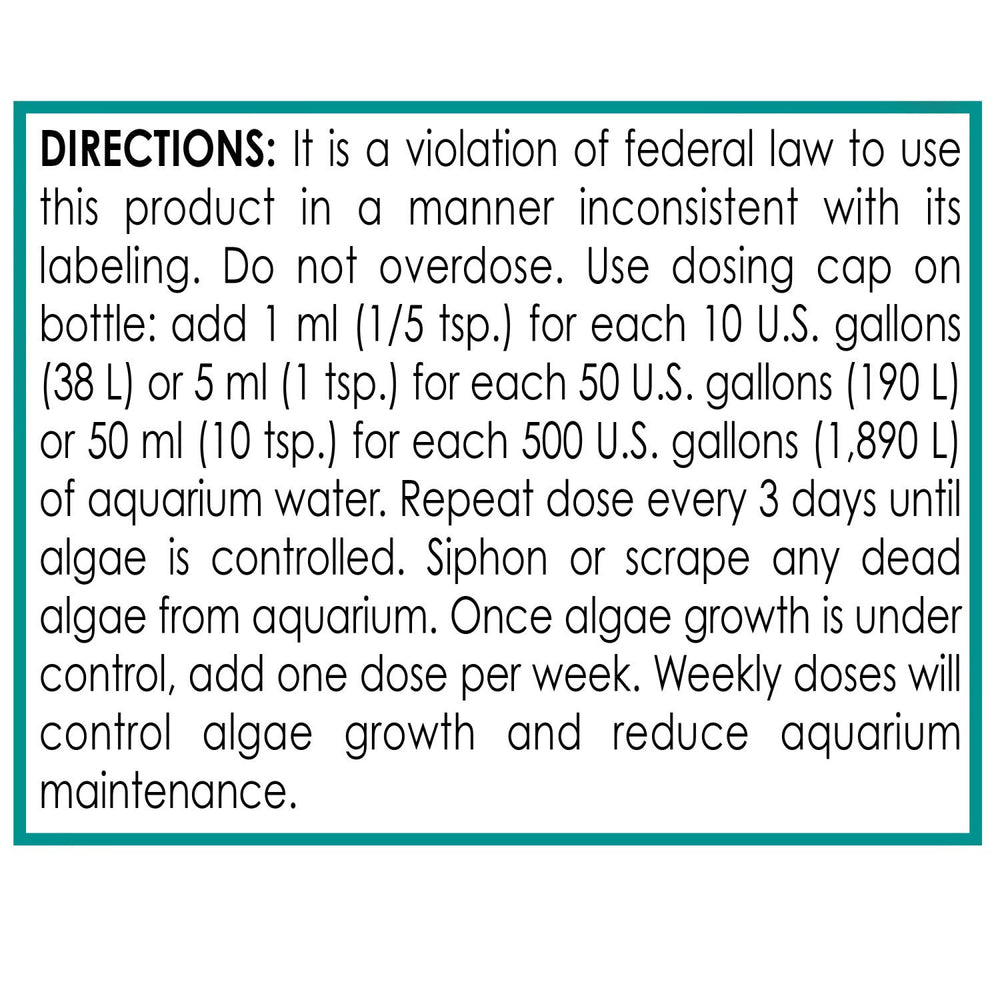 API MARINE ALGAEFIX dans un décor récifal pour maintenir coraux nets et sains