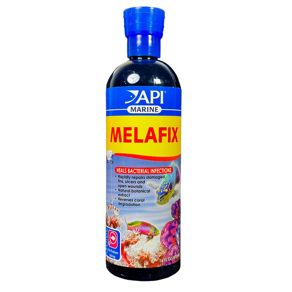 API bouteille MELAFIX face avant montrant l'étiquette et le volume bénéfique