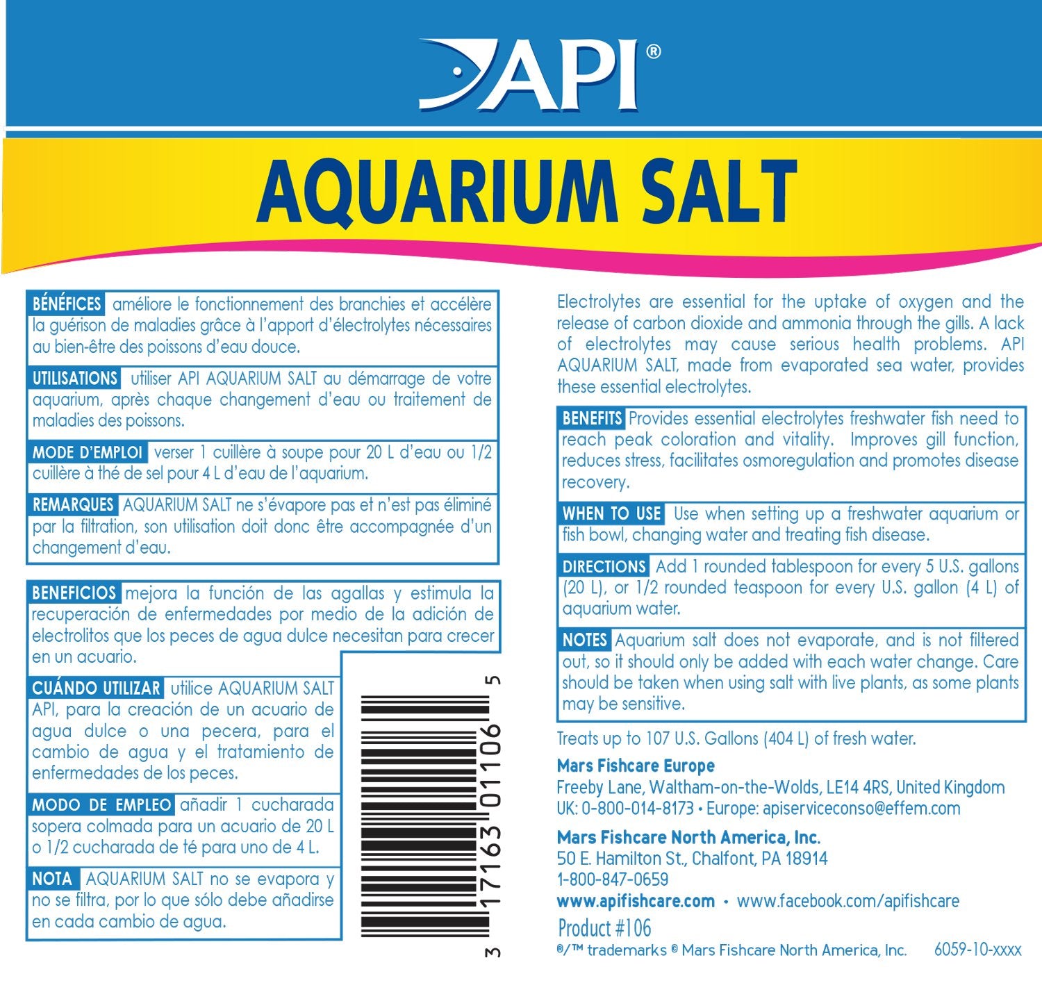 Application des produits API dans un aquarium pour une eau sûre et stable
