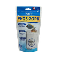 API PHOS-ZORB emballage avant montrant la pochette et bénéfice clarté d'eau