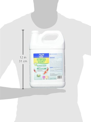 API POND STRESS COAT emballage gallon présenté pour usage domestique