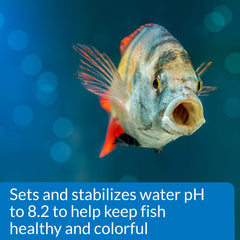 API produit en cours d’utilisation lors d’un remplissage, protège poissons