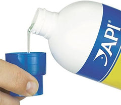 API Quick Start étiquette lisible avec instructions pour un dosage précis et sûr