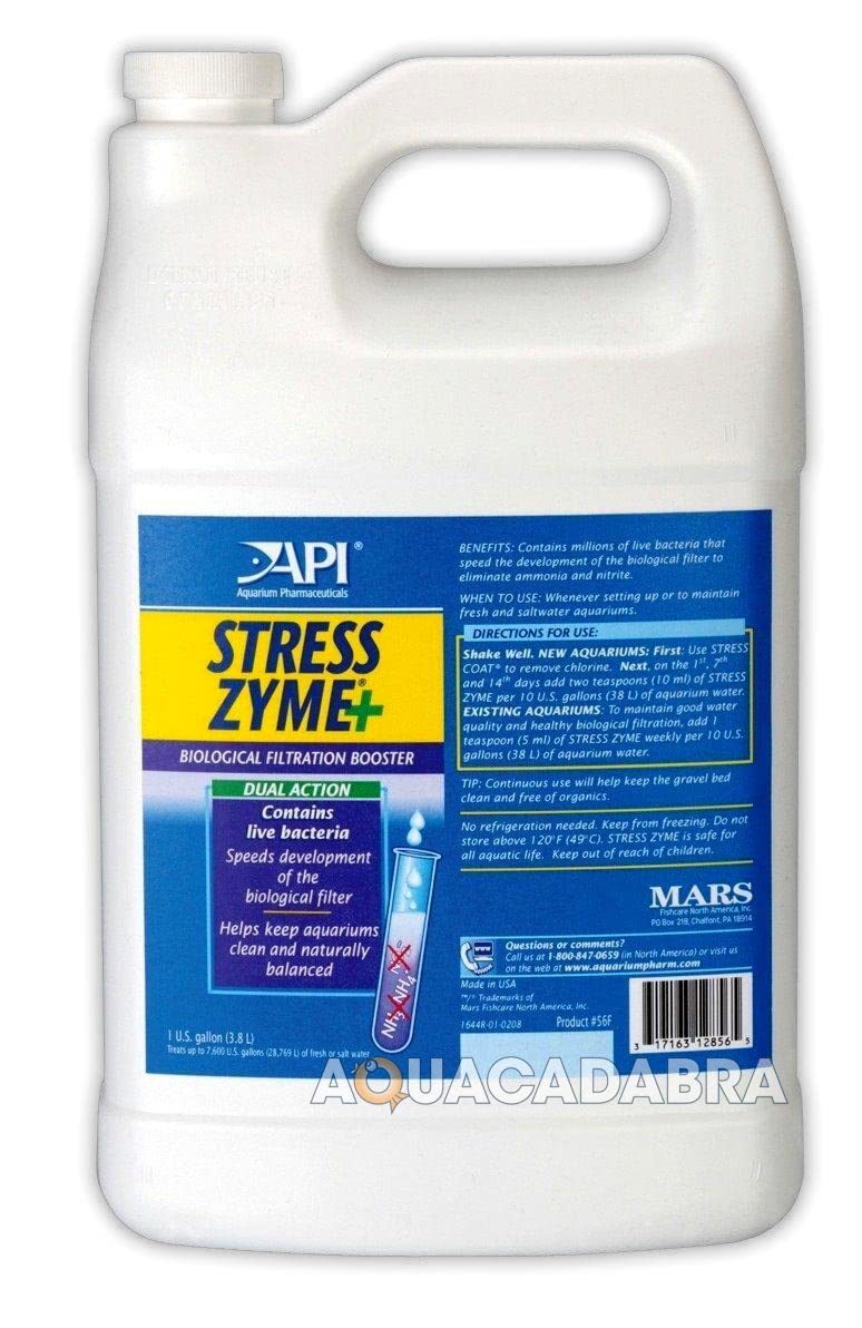 API Stress Zyme bidon en premier plan bénéfice entretien réduit