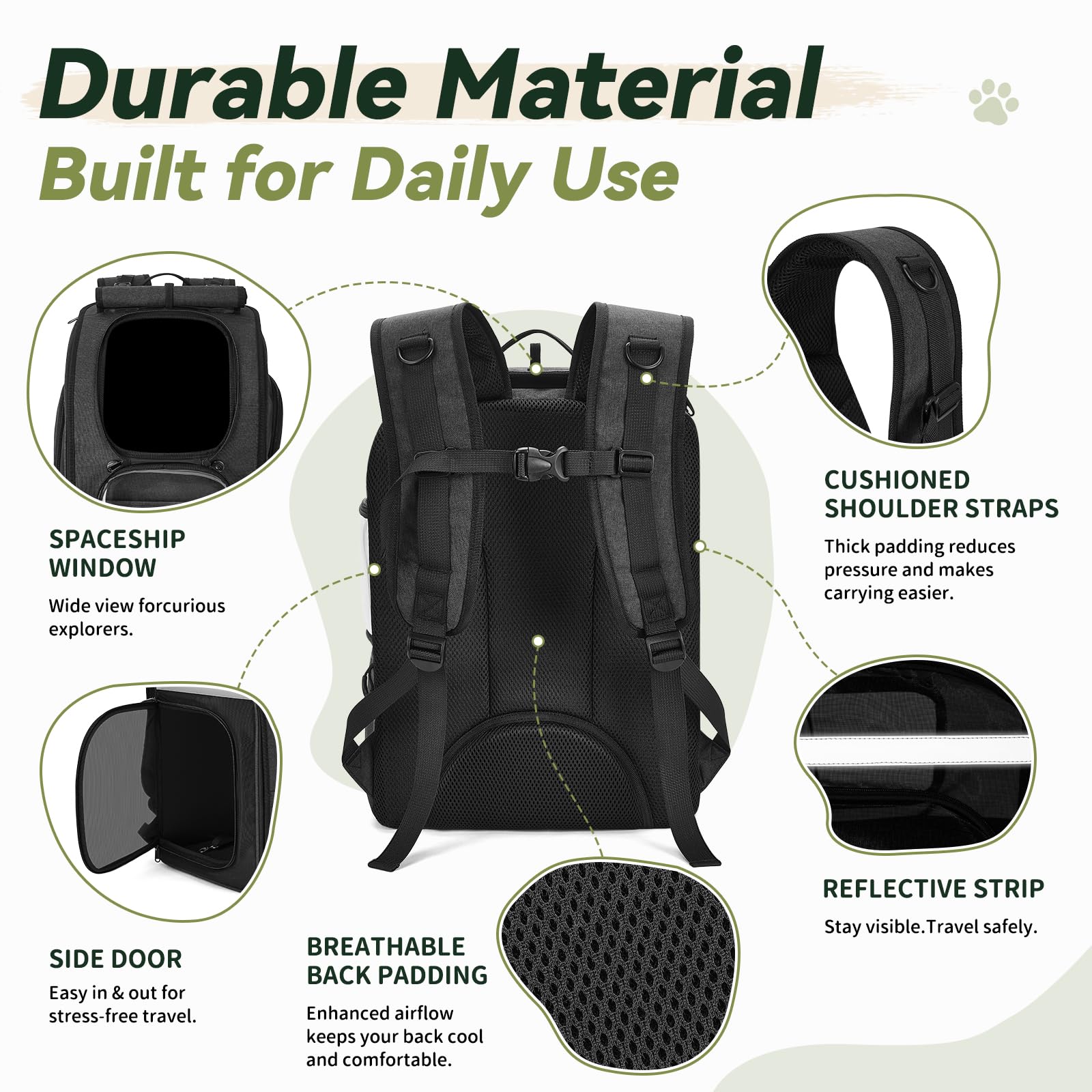Apollo Walker sac plié à plat pour rangement compact et gain de place