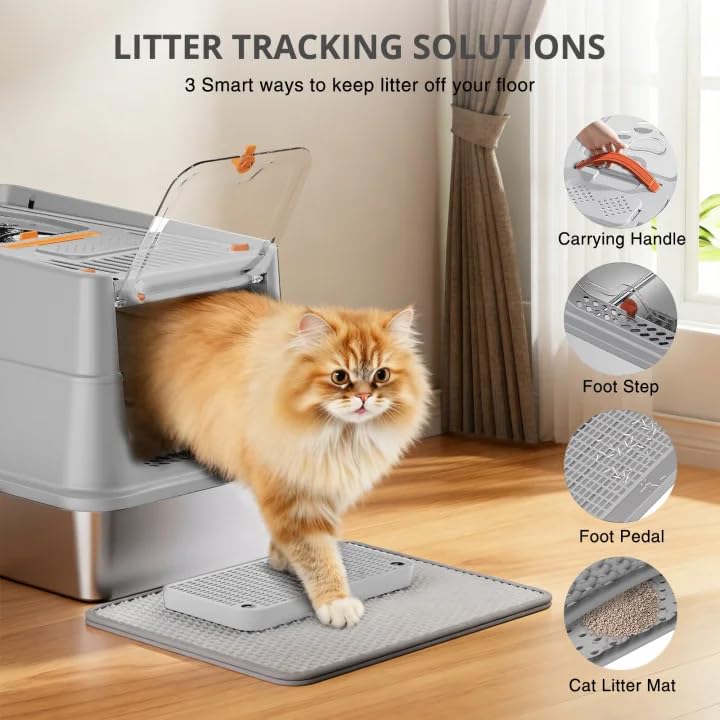 APPKER comparaison taille illustrant l'espace pour grand chat