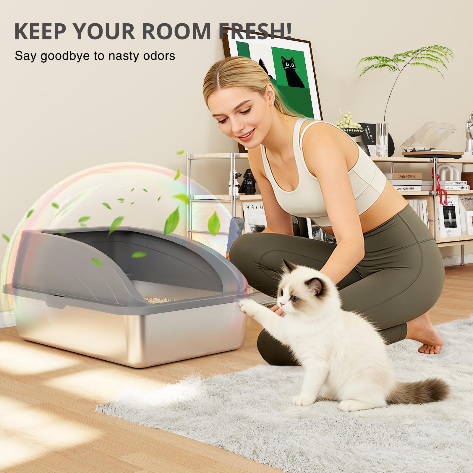 APPKER bac en intérieur décoré montrant discret et pratique usage maison