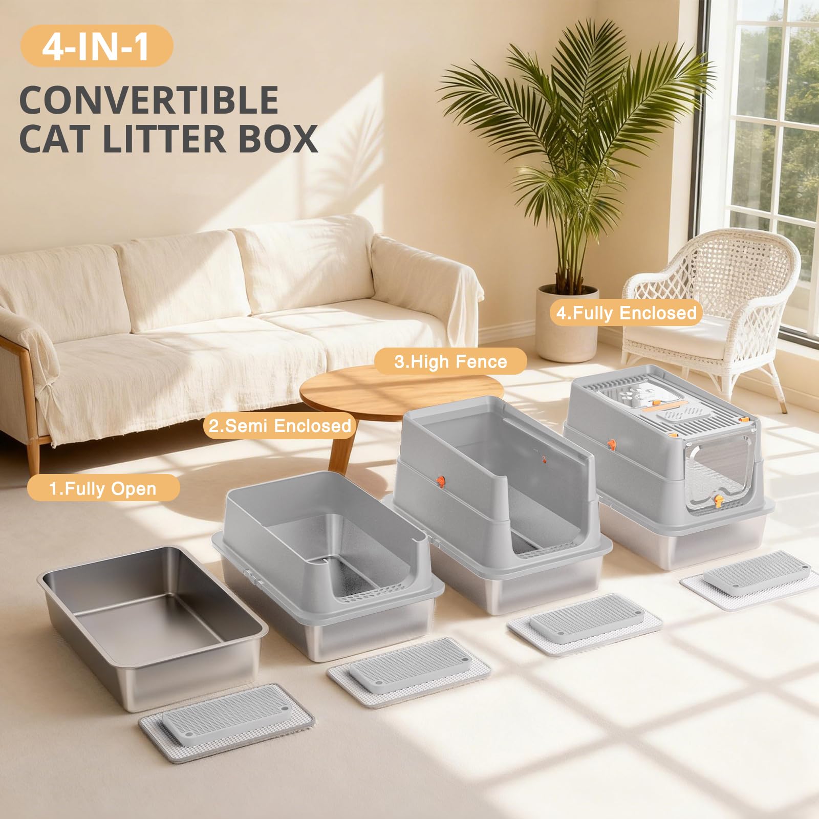 APPKER tapis et pelle inclus pour garder le sol propre