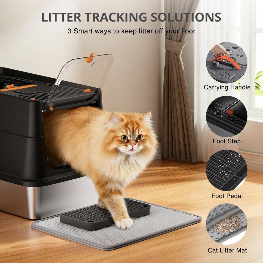 APPKER comparaison taille avec un chat présentant l'espace intérieur XL