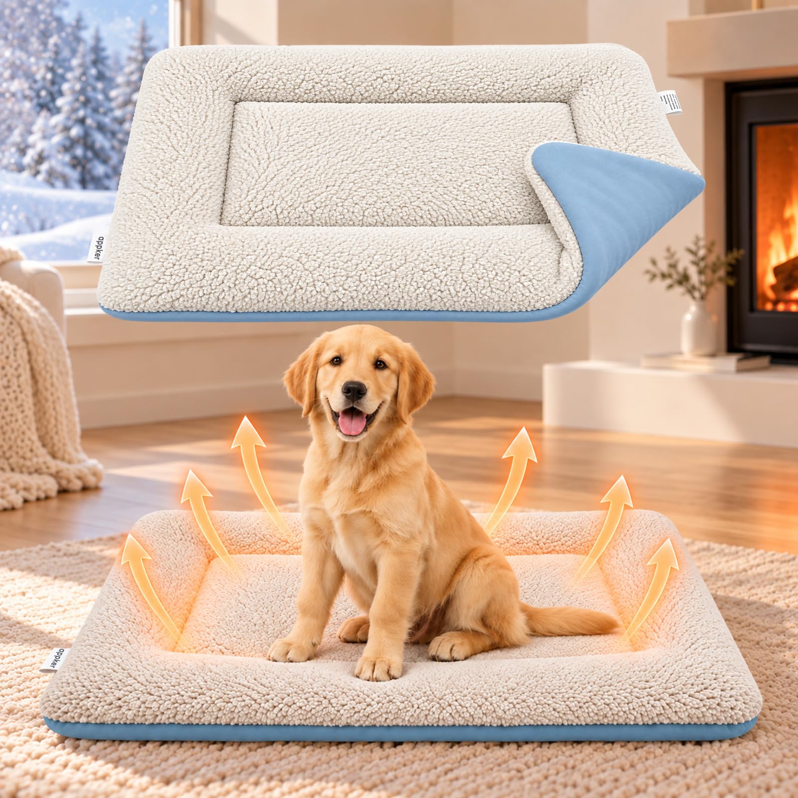 APPKER tapis face avant pliable montrant confort et ajustement