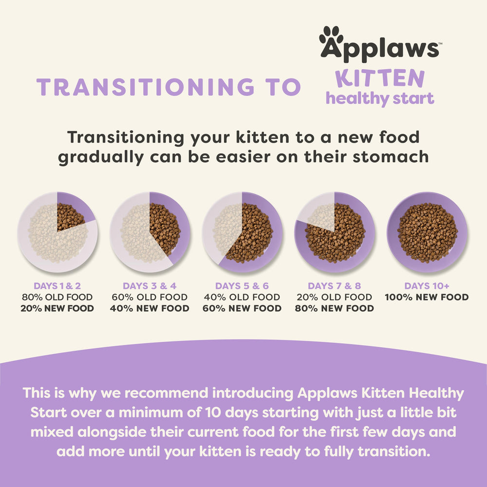 Applaws chaton qui mange en bol illustrant appétence et énergie