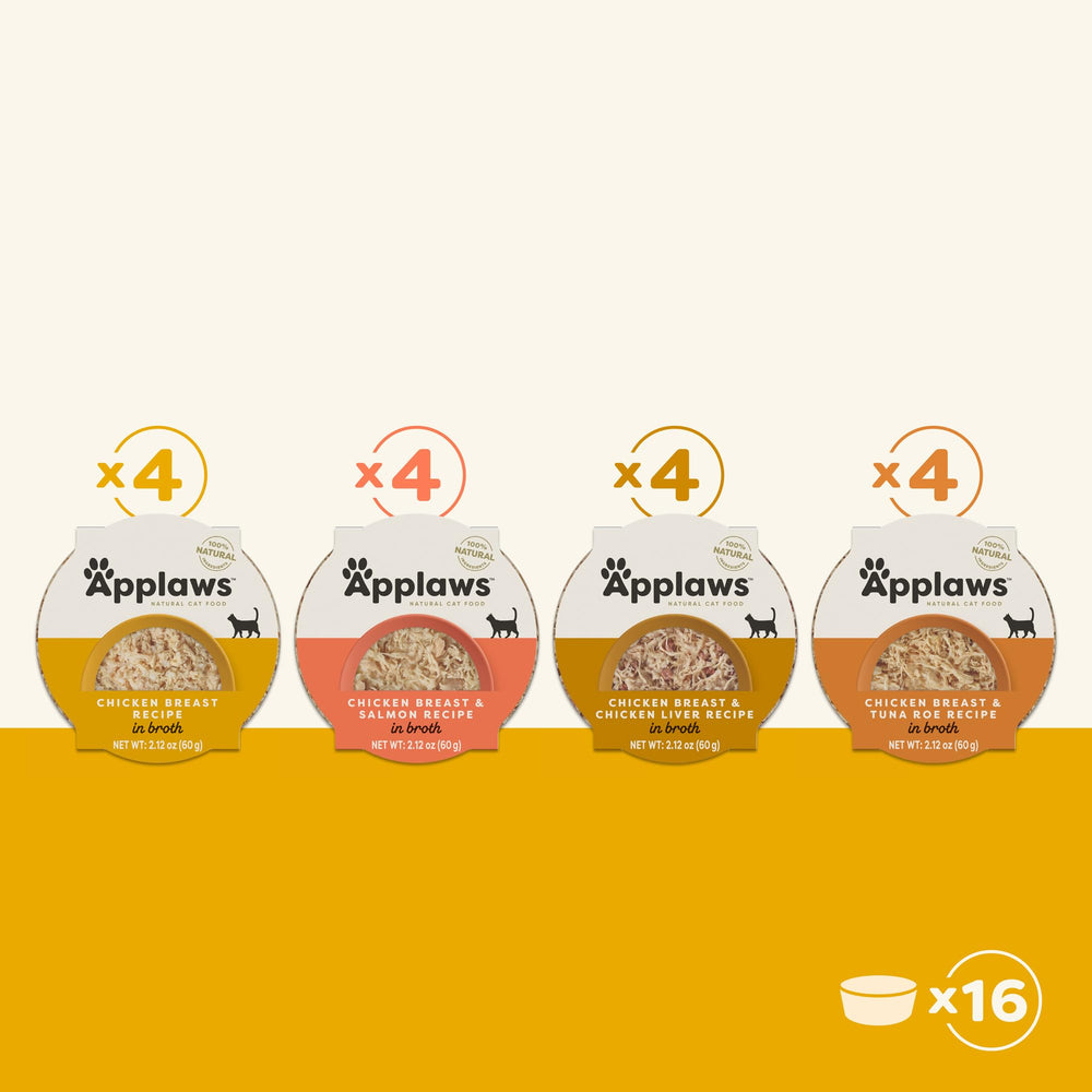 Applaws alignement des quatre saveurs pour varier l'appétit