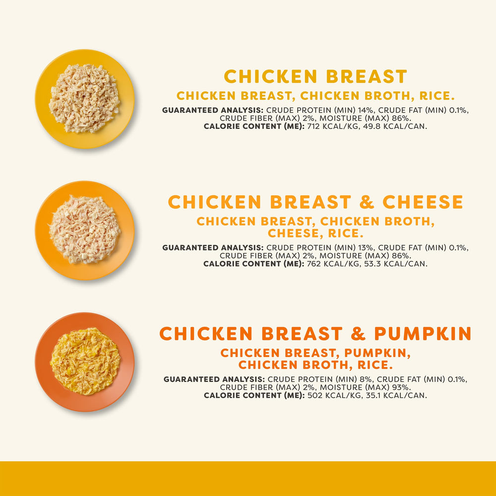 Applaws gros plan sur la texture du bouillon et morceaux de poulet appétissants
