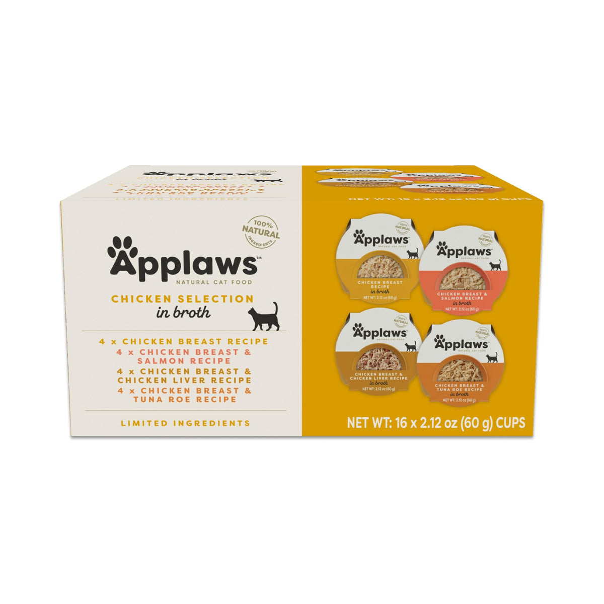 Applaws emballage avant montrant assortiment et informations claires