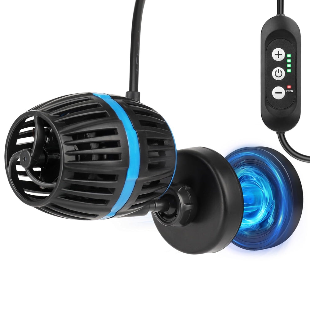 AQQA pompe vue de face montrant un flux puissant pour circulation efficace