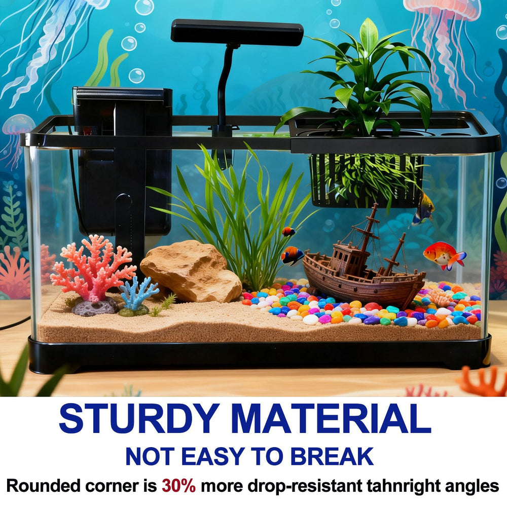 AQUA DAREN aquarium en situation sur bureau idéale pour betta