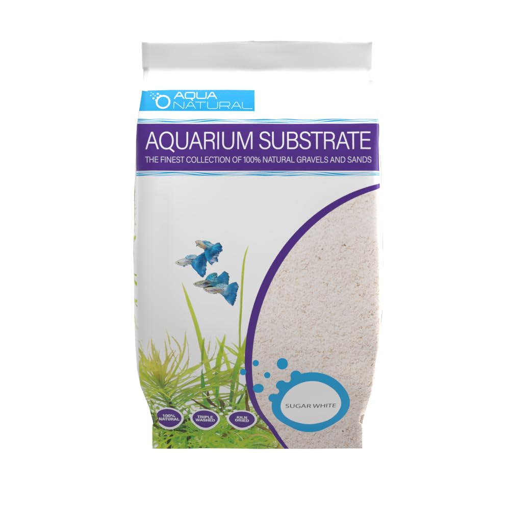 Aqua Natural emballage avant montrant sac 10lb et avantage propreté