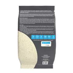 Aqua Natural gros plan des grains illustrant pureté et surface bactérienne