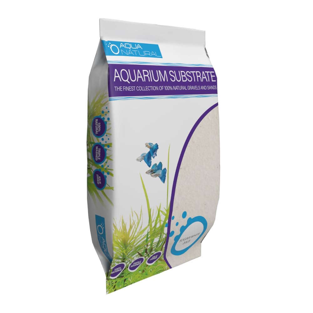 Aqua Natural gros plan sur grains oolitiques lisses pour meilleure colonisation bactérienne