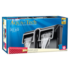 AQUA-TECH vue avant du filtre cascade montrant le boîtier compact et silencieux