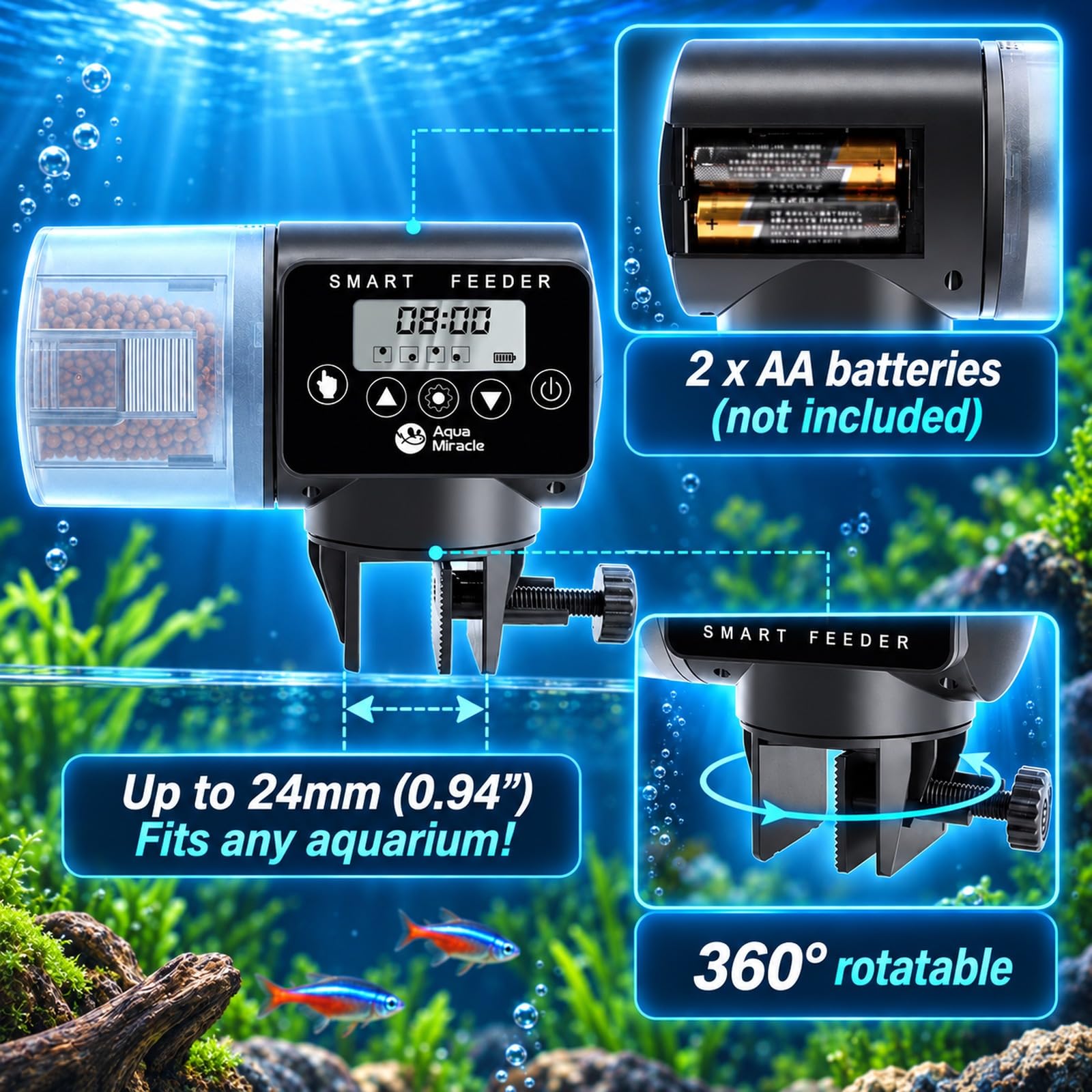 AquaMiracle adhésif double-face utilisé pour installation sans rebord