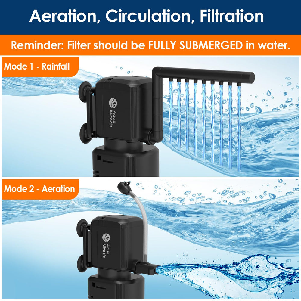 AquaMiracle fenêtre d’observation montrant état de la lampe utile