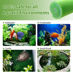 AQUANEAT comparaison d'échelle avec ruban, illustre dimensions généreuses utiles