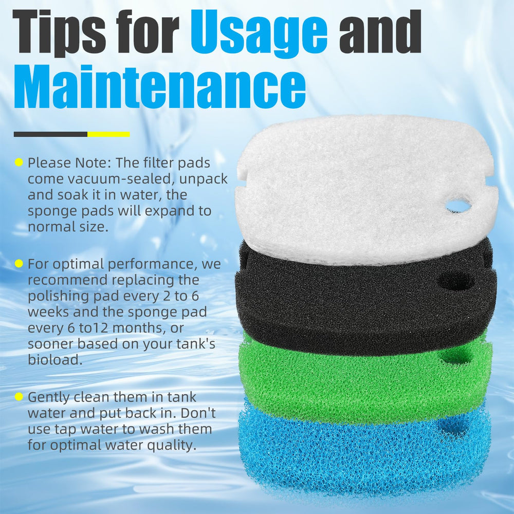 AQUANEAT comparaison taille avec main montrant dimensions pratiques pour filtres